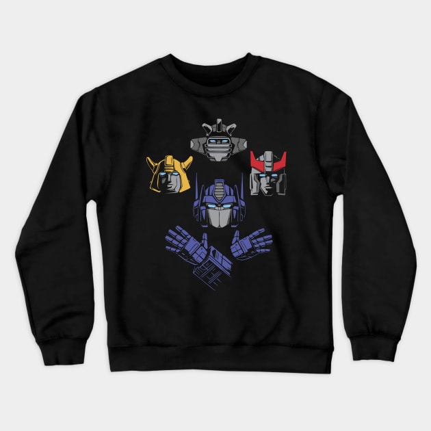 Optimus Rhapsody Crewneck Sweatshirt by victorsbeard